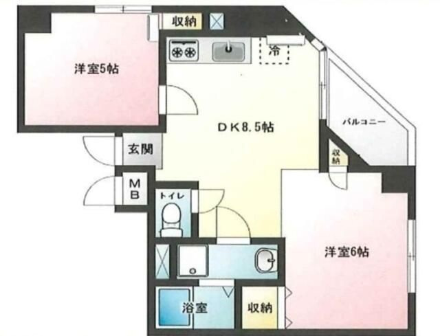 セイコーガーデンⅩⅠ大塚の間取り|間取りです。