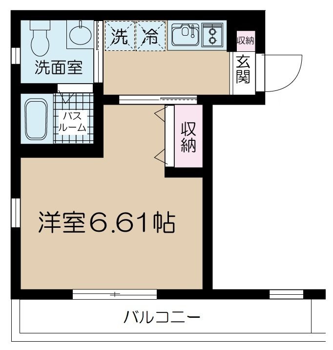 フェリーチェ西大島 の間取り|間取りです。