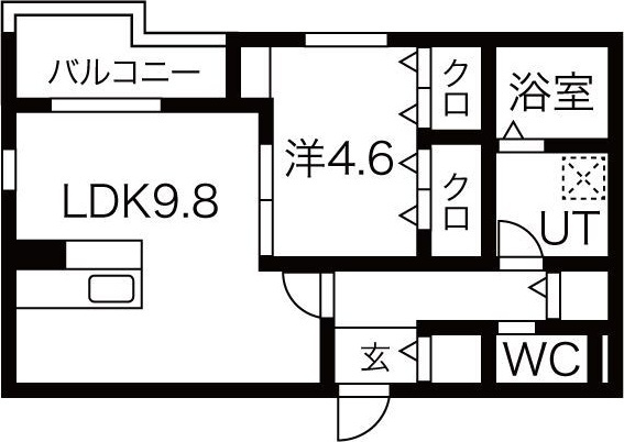 【間取り】 | G flat 太閤