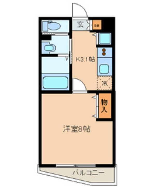 サンメゾンの間取り