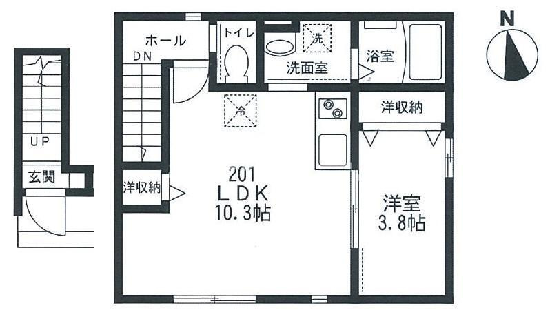 ソレイユ大崎の間取り