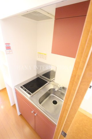 レオパレス宮ノ前２号棟のキッチン