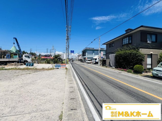 半田市住吉町6丁目　全2棟　1号棟の前面道路含む現地写真|R8.8.6撮影　前道！