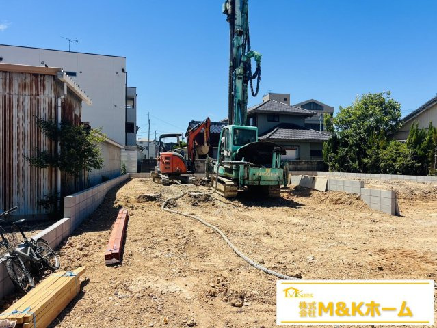 半田市住吉町6丁目　全2棟　2号棟の外観|R8.8.6撮影　耐震等級3取得☆