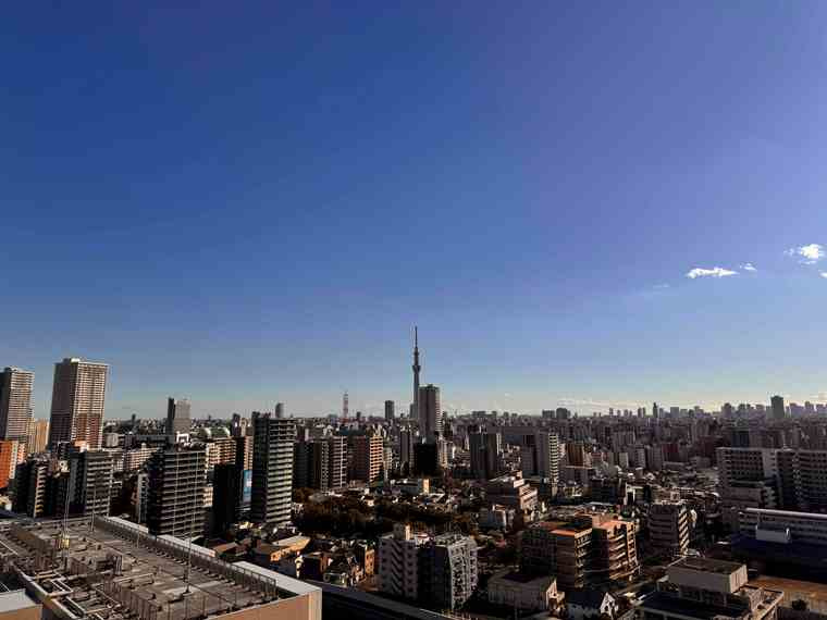 シティタワー千住大橋の展望