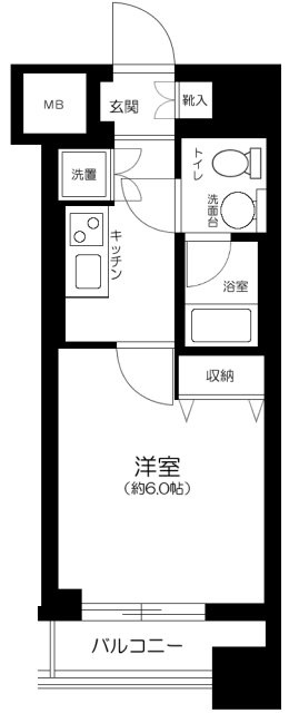 グラントゥルース練馬Ⅰの間取り