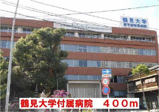 ルシエール横浜鶴見の周辺|鶴見大学付属病院まで400m