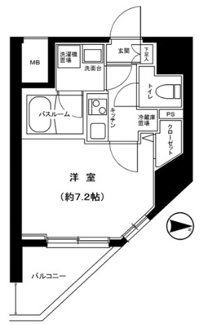 【間取り】 | スカイコートプライム亀戸