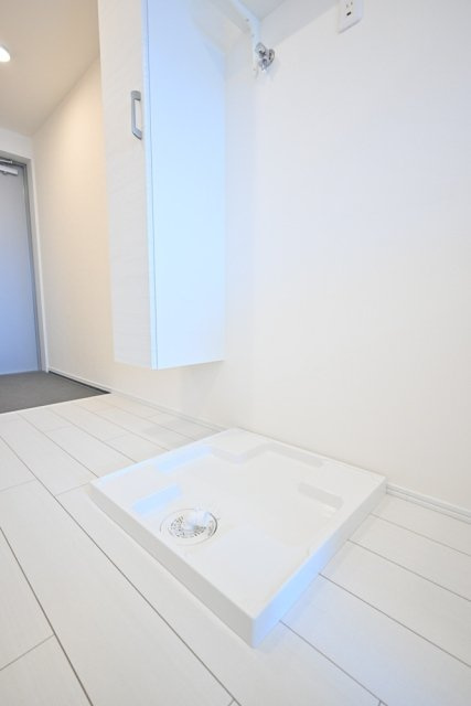 長楽町屋レジデンスの設備|室内洗濯機置場