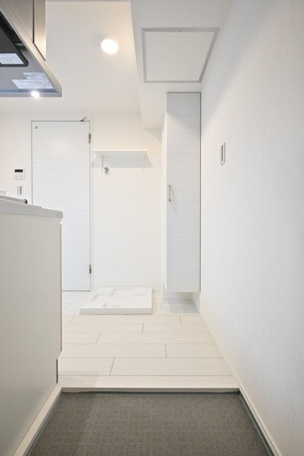 長楽町屋レジデンスの玄関