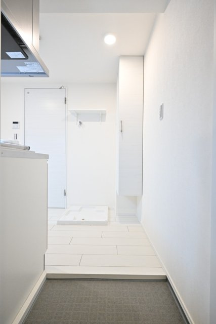 長楽町屋レジデンスの玄関