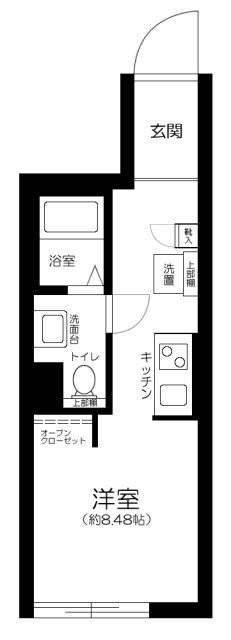 長楽町屋レジデンスの間取り