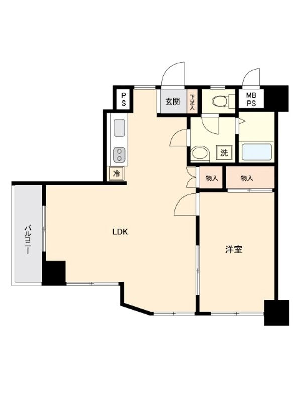 ライオンズマンション志村坂上の間取り|間取りです。