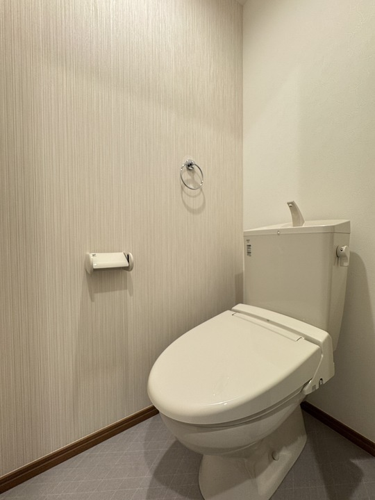 ミリアビタ稲毛東のトイレ|コンパクトで使いやすいトイレです