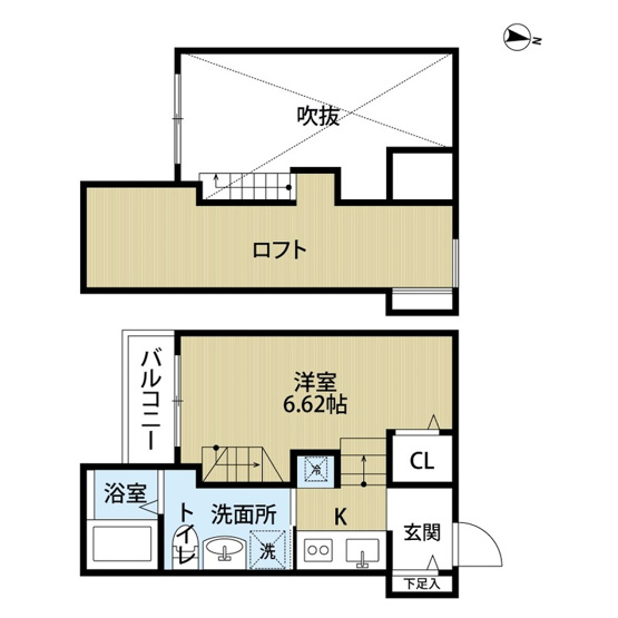 【間取り】 | ポルトボヌール