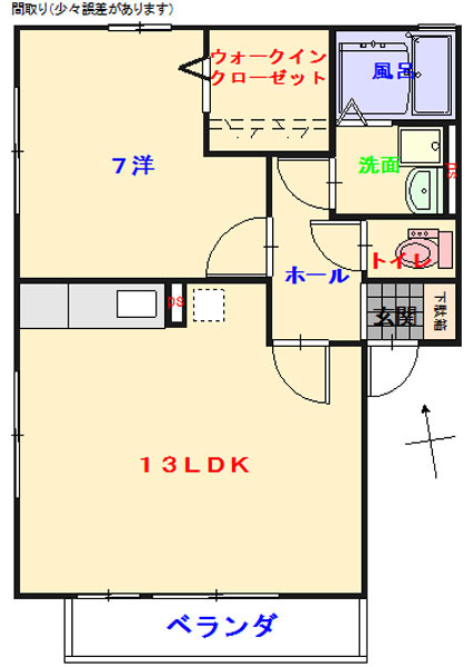 ＳＫⅢの間取り|1号間取り