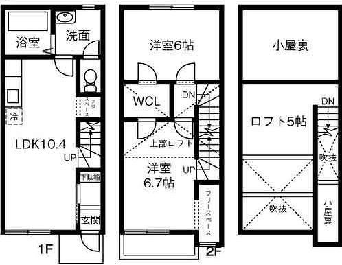【間取り】 | ＣＬＡＩＲ ＪＵＮ | 間取り図