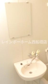 フジマンション末広（Ｅ－１０３）の洗面所