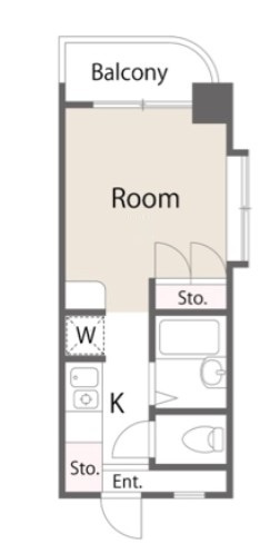 フジマンション末広（Ｅ－１０３）の間取り