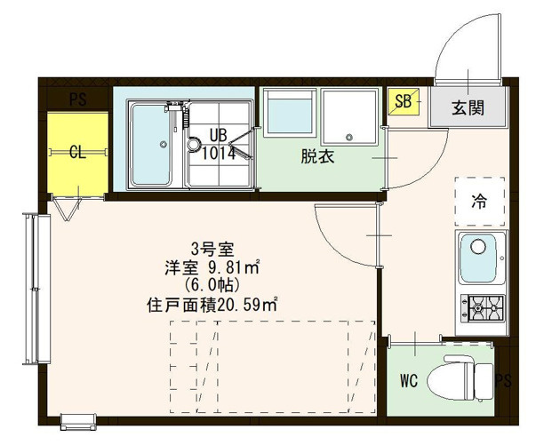 【間取り】 | 六町2丁目④Designers DiiRA