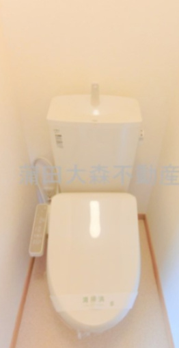CHAMBRE NISHIKAMATA(シャンブルニシカマタのトイレ|温水洗浄便座付きのトイレ