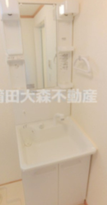 CHAMBRE NISHIKAMATA(シャンブルニシカマタの洗面所|独立洗面台