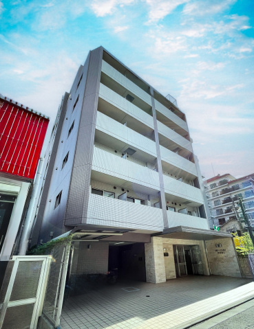 【外観】 | スカイコート中村橋第2 | 鉄筋コンクリート造のがっちりとした建物。