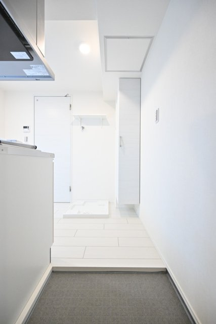 長楽町屋レジデンスの玄関