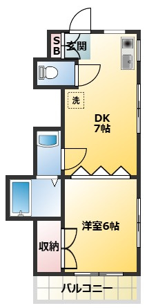 パークヒル瑞江弐番館の間取り