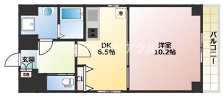 【間取り】 | ローブコート六地蔵駅前