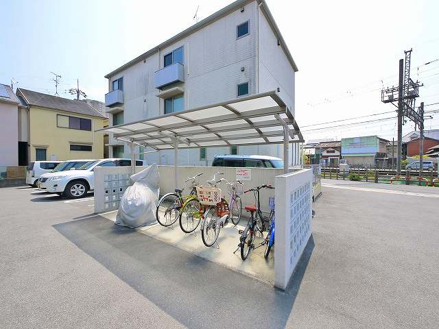 カルム・文の駐車場|駐車スペースもあります