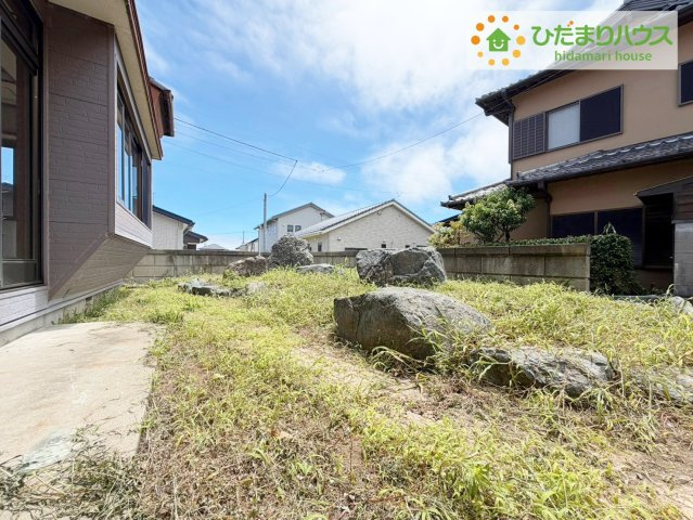 日立市末広町3丁目　中古戸建の庭|お庭付物件になります！お庭遊びや、プールなどお子様も大喜び(^^)