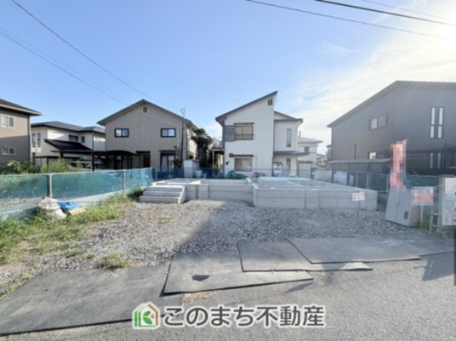 リガーレ宇都宮市不動前2期の外観|現地建築中写真