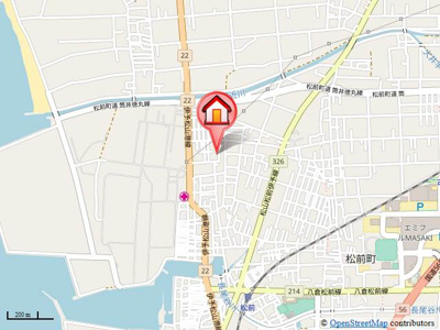 【地図】 | ファインコート（松前）