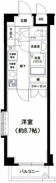 パレステュディオときわ台の間取り
