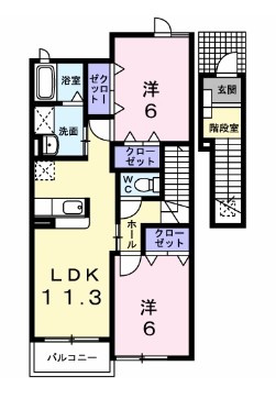 ルナ　パレス　B