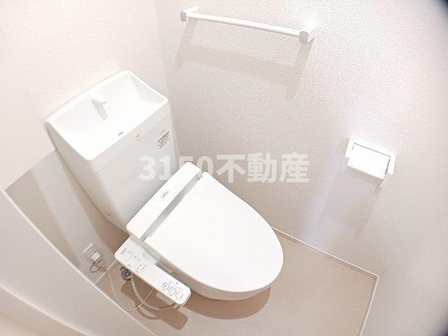 ラ・ポーム　Ａのトイレ|トイレもきれいです