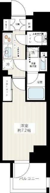 デュフレ南千住の間取り