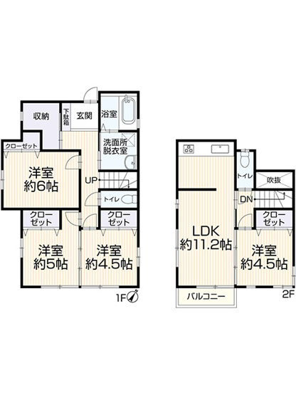 【間取り】 | □■伊勢原市岡崎 中古戸建■□