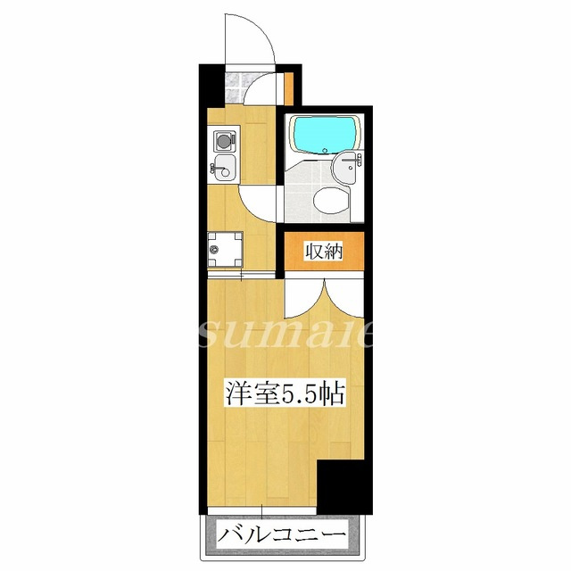 メゾンディエールの間取り|コンクリート造のマンションタイプです♪