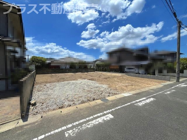 【外観】 | 春日市泉2丁目・平屋　1号棟（全1棟）【仲介手数料無料・0円】 | 現地写真。プラス不動産販売なら、現場の全ての棟をまとめてご見学頂けます。