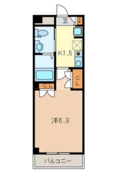 エクセドラ上福岡の間取り