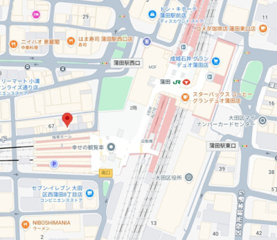 【地図】 | 蒲田ビル