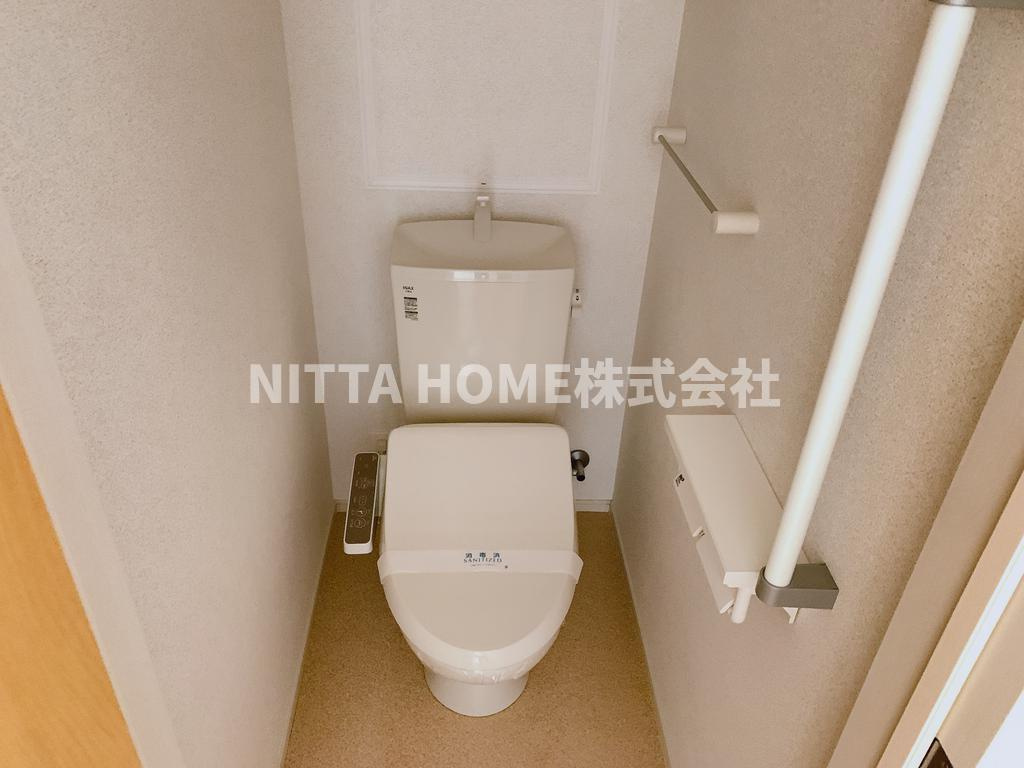 エスペランサＡのトイレ|もちろんウォシュレット付きのトイレです◎