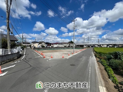 【前面道路含む現地写真】 | LievleGarden.S古河上辺見第11 | 陽当り・解放感◎になっております！
