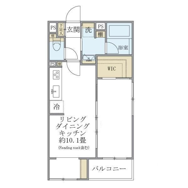 ＣＯＭＰＯＳＩＴＥ　大井町　ＨＩＬＬＴＯＰの間取り|間取りです。