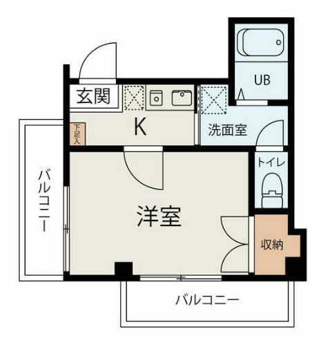 グランメゾン習志野の間取り