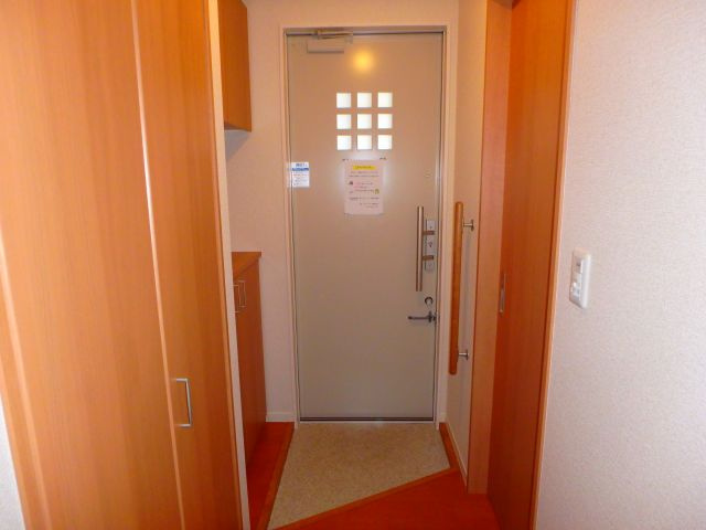 アーク元住吉の玄関