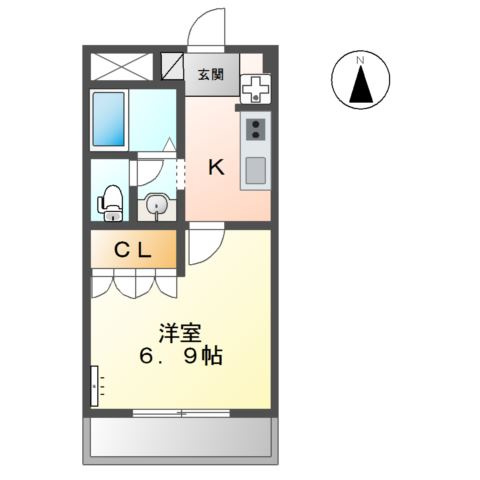 【間取り】 | ソレイユ姫見台