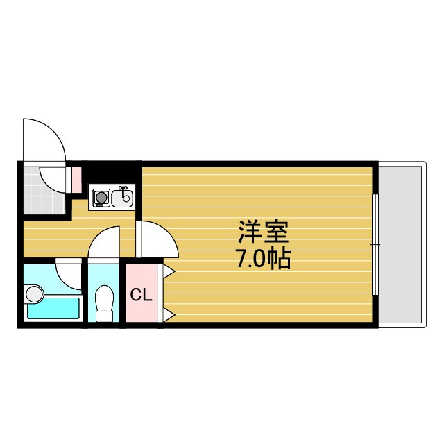 弘和ハイムの間取り